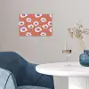 Bloemen - Grafisch - Oranje poster papier klein 62 -sfeer3