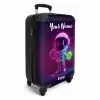 Space tennis NBS - Handbagage koffer - Kinderen Unisex middel -productfoto_3d