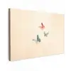 Vlinders - Minimalistisch - Roze canvas 2cm klein -z3d