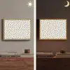 Valentijn - Liefde - Zwart - Wit Light Box met batterij (Wandlamp) middel 907 -sfeer3