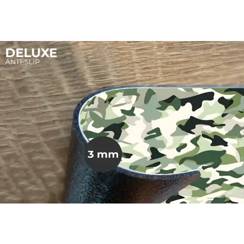 Abstract - Camouflage - Groen Placemat vinyl groot 368 -closeup