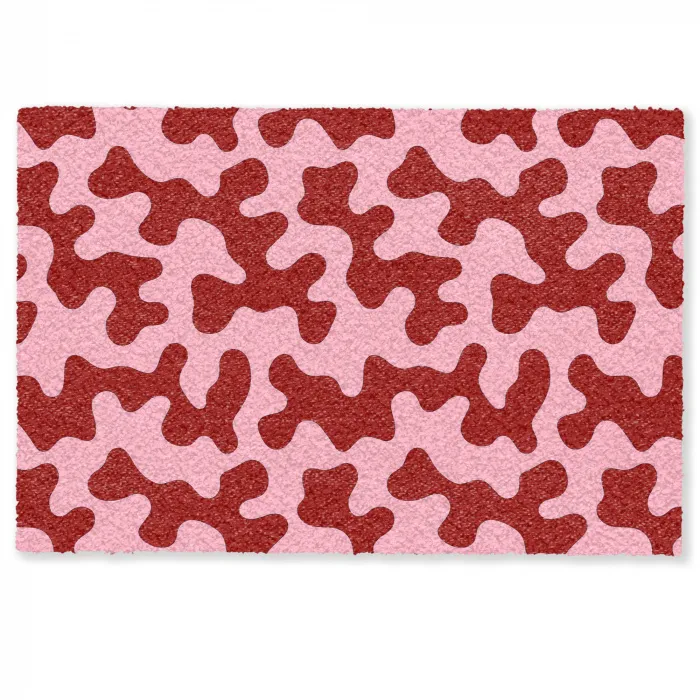 Modern - Abstract - Rood Deurmat klein 898 -zkaufland3d