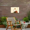 Planten - Abstract - Vormen Tuinposter op houten frame 2 cm dik klein -sfeer3