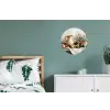 Fruit - Kruiden - Landelijk Wandcirkel aluminium klein -slaapkamer