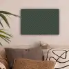 Lijnen - Abstract - Groen - Minimalistisch canvas 2cm klein -sfeer1