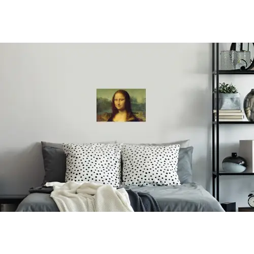 Mona Lisa - Leonardo da Vinci Muursticker klein -slaapkamer