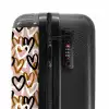 Driedubbele hartenlaag NBS - Handbagage koffer - Kinderen Unisex middel -slot