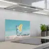 Glas - ijsblokjes - Citroen keuken achterwand spatscherm klein -3d_schuin