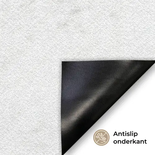 Wit - Marmer - Grijze aders Deurmat klein 898 -antislip_NL