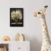 Boom - Zwart - Goud - Wit - Modern fotolijst zwart zonder passe partout klein -usfeer4_kinderkamer