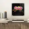 Orchidee - Graffiti - Kleurrijk - Bloemen - Abstract plexiglas 5mm klein -sfeer1