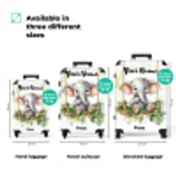 Onno olifant NBS - Handbagage koffer - Kinderen Unisex middel zzzzzzVergelijking_3EN