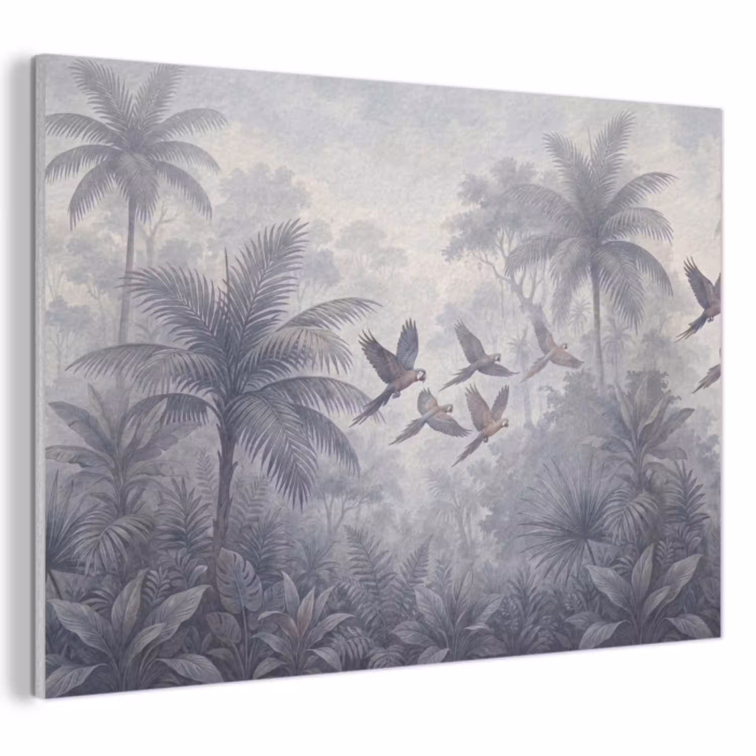 Vogel - Vliegend - Jungle - Vintage - Dieren PET vilt klein -3d