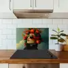 Vrouw - Granaatappel - Herfst - Zonnebril keuken achterwand spatscherm klein -sfeer2