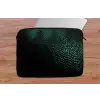 Gaming - Stippen - Groen - Vervagen laptophoes neopreen klein -tafel