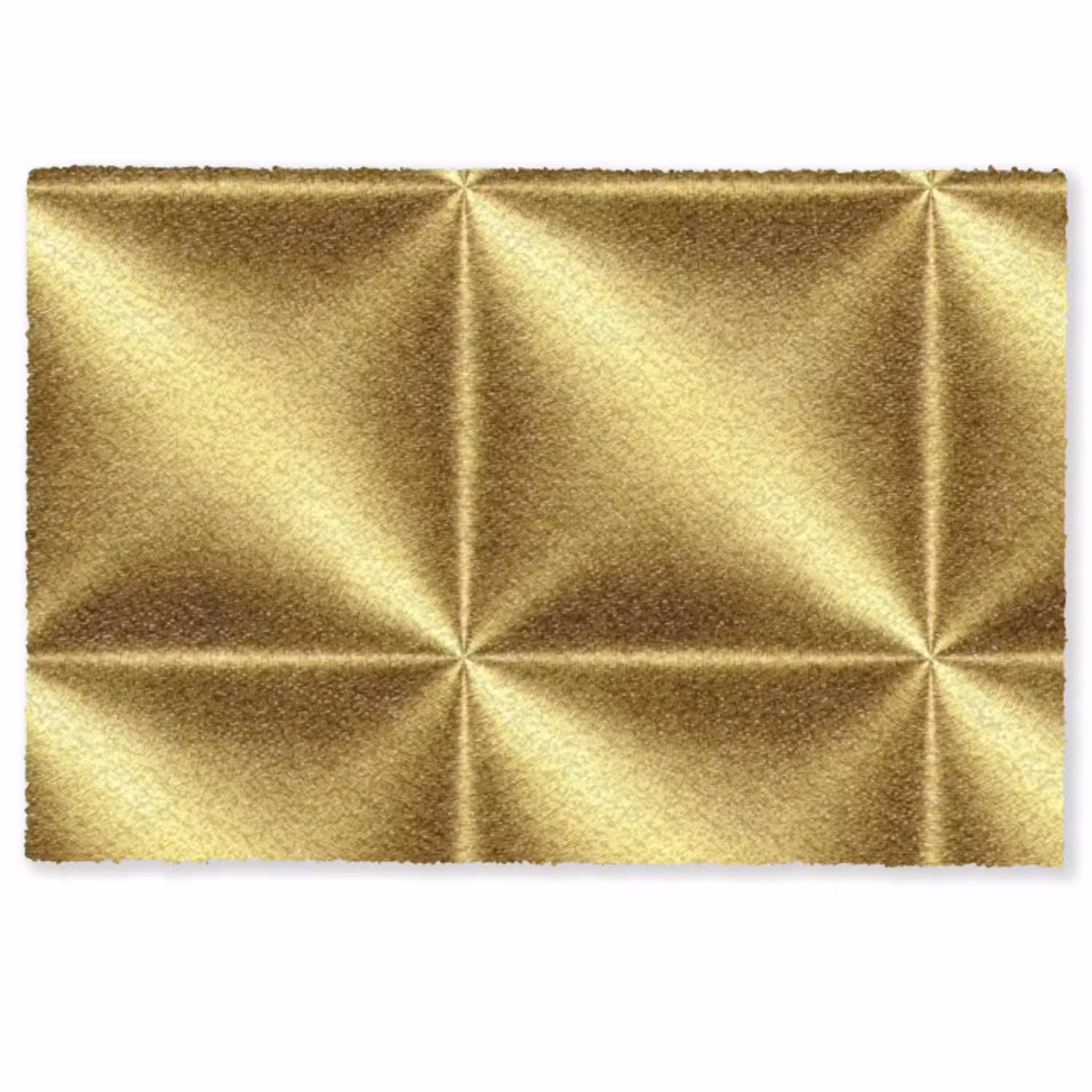 Textuur - Geborsteld Goud - Industrieel - Metallic Deurmat klein 898 -zkaufland3d