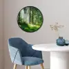 Natuur - Bomen - Bos - Groen - Zon - Gras - Planten Fotolijst rond zonder passe partout klein -sfeer2