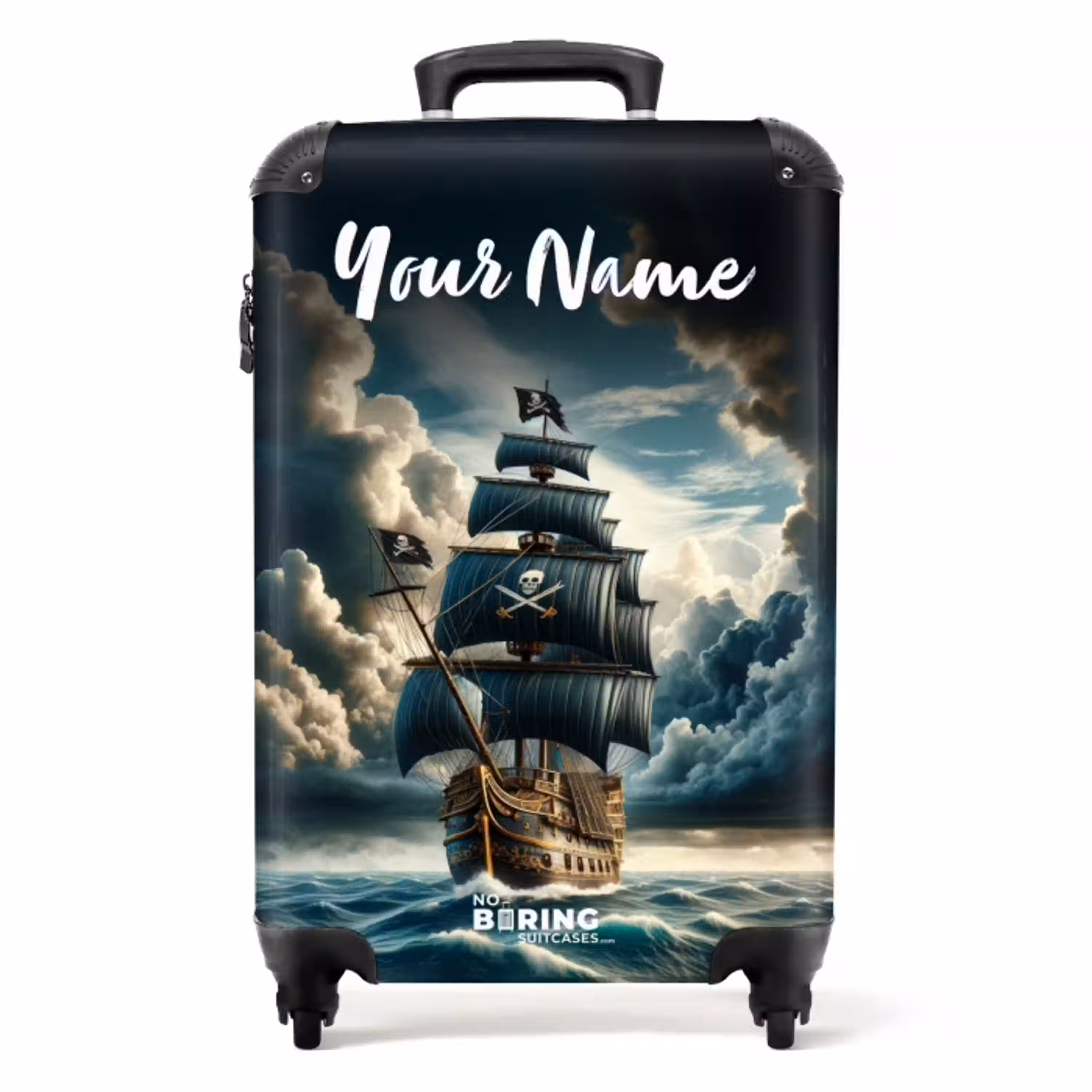 Duistere diamant NBS - Handbagage koffer - Kinderen Unisex middel -productfoto_recht