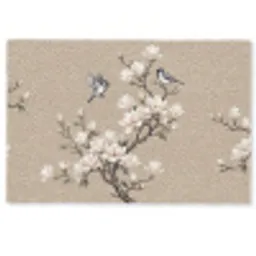 Oosters - Vogels - Beige Deurmat klein -zkaufland3d