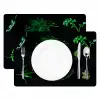 Specerijen en kruiden op zwarte achtergrond Placemat vinyl groot -zzsfeer2_Kitchenyeah-website