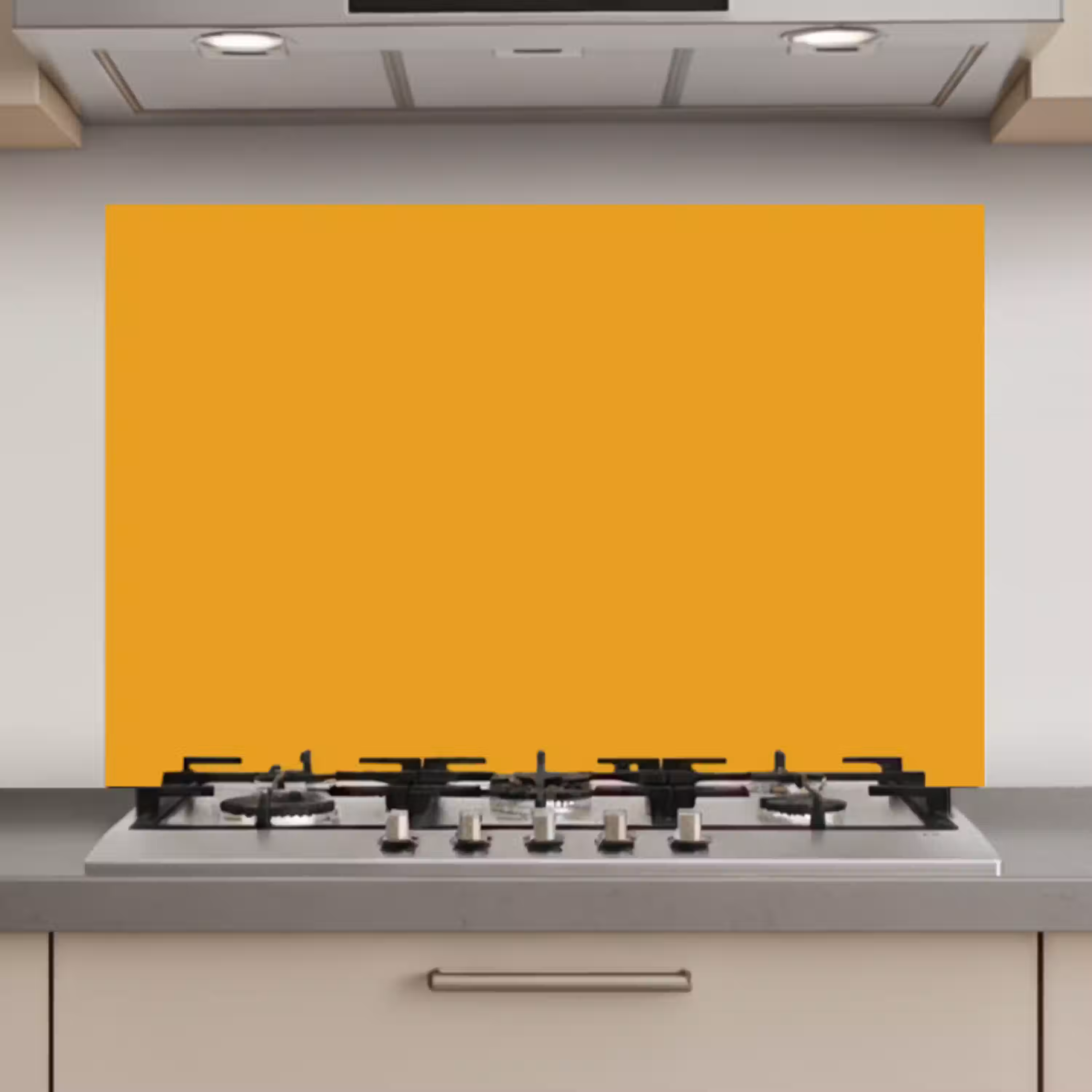 Okergeel - Herfst - Interieur keuken achterwand spatscherm klein 900 -3d_website