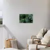 Tropische Bladeren Tuinposter op houten frame 2 cm dik klein -sfeer1