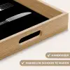 Vork - Mes - Zilver Dienblad Rechthoek middel -USP_HandgreepNL