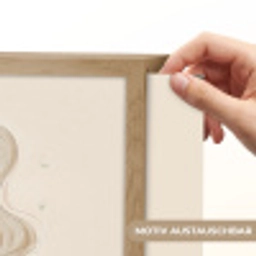Meisje - Voetbal - Beige Light Box met batterij (Wandlamp kind) middel -USP_websiteprintDE