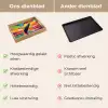 Zonsondergang - Walvis - Geschilderd - Kleurrijk Dienblad Rechthoek middel -USP_VergelijkingNL