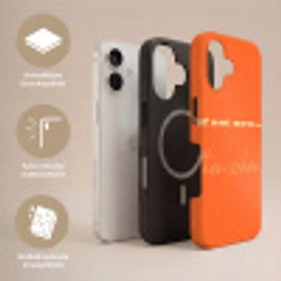 If not now then when - Oranje - Geel - Levendig Toughcase MagSafe Apple iPhone 17 klein -USP_Lagen_DE