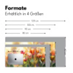 Tulpen - Sprookjesachtig - Kleurrijk Muismat XXL klein -ysfeer5_duits