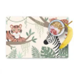 Jungle - Rustiek - Pastel Placemat vinyl groot -zzzproduct_Kitchenyeah-website