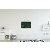 Monstera - Bladeren - Tropisch - Jungle textielposter latten blank klein -kinderkamer