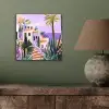 Huizen - Minimalistisch - Palmbomen - Kust aluminium wit klein -sfeer2