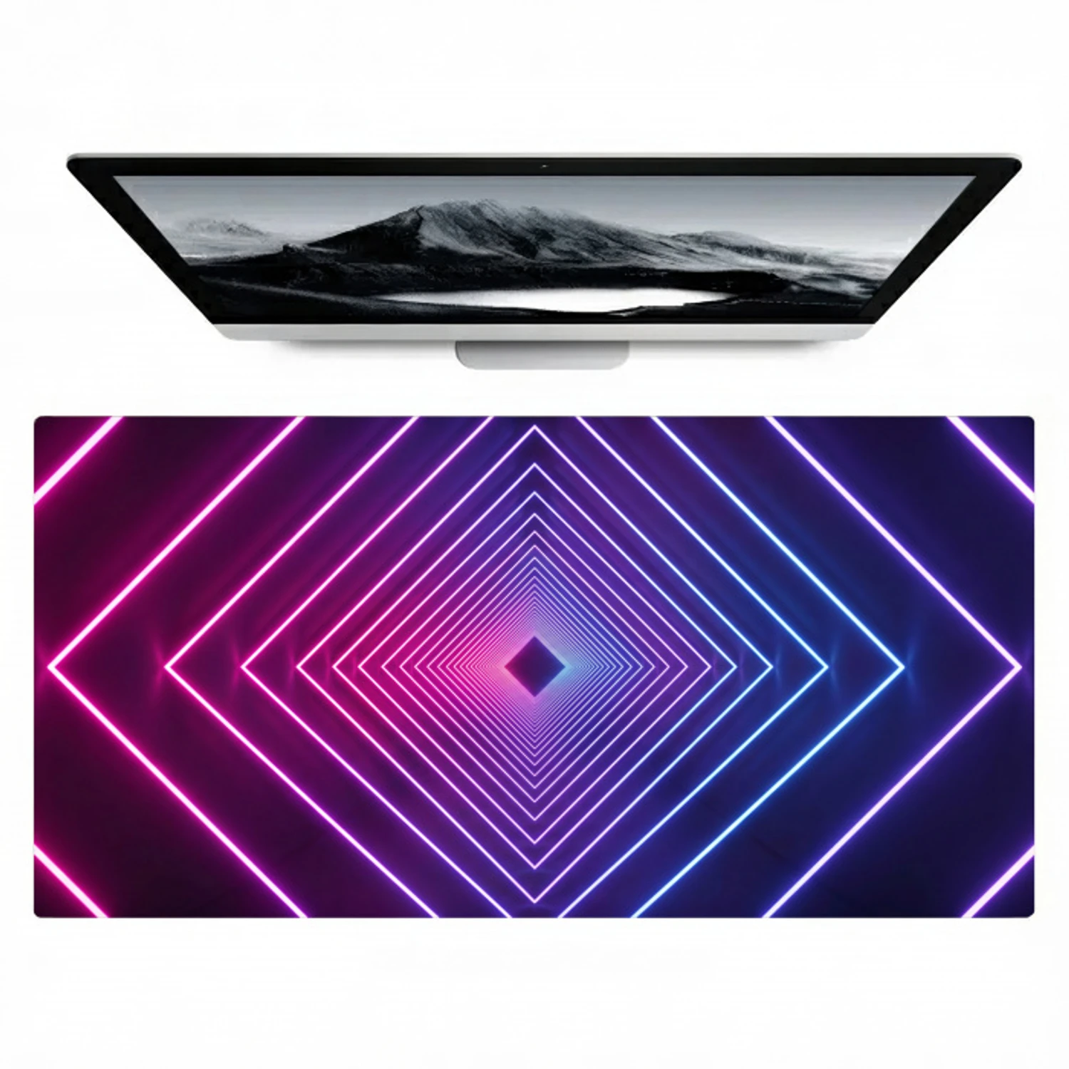 Driedimensionaal - Tunnel - Ruimte Muismat XXL klein -zzz3d