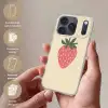 Aardbei - Minimalistisch - Rood - Fruit Telefoonhoesje iPhone 17 Pro klein -sfeer3_NL