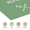Grill - Groen - Zomer - Quote poster papier klein -closeup_NL
