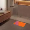 Cool - Paars - Oranje Badmat klein -sfeer2