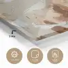Vrouw - Verf - Abstract - Beige - Modern plexiglas 5mm klein -sfeer2
