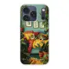 Kat - Planten - Groen Telefoonhoesje iPhone 17 Pro klein -3d