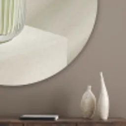 Matcha - Glas - Groen - Minimalistisch Akoestische PET Vilt - Rond klein -sfeer5_closeup