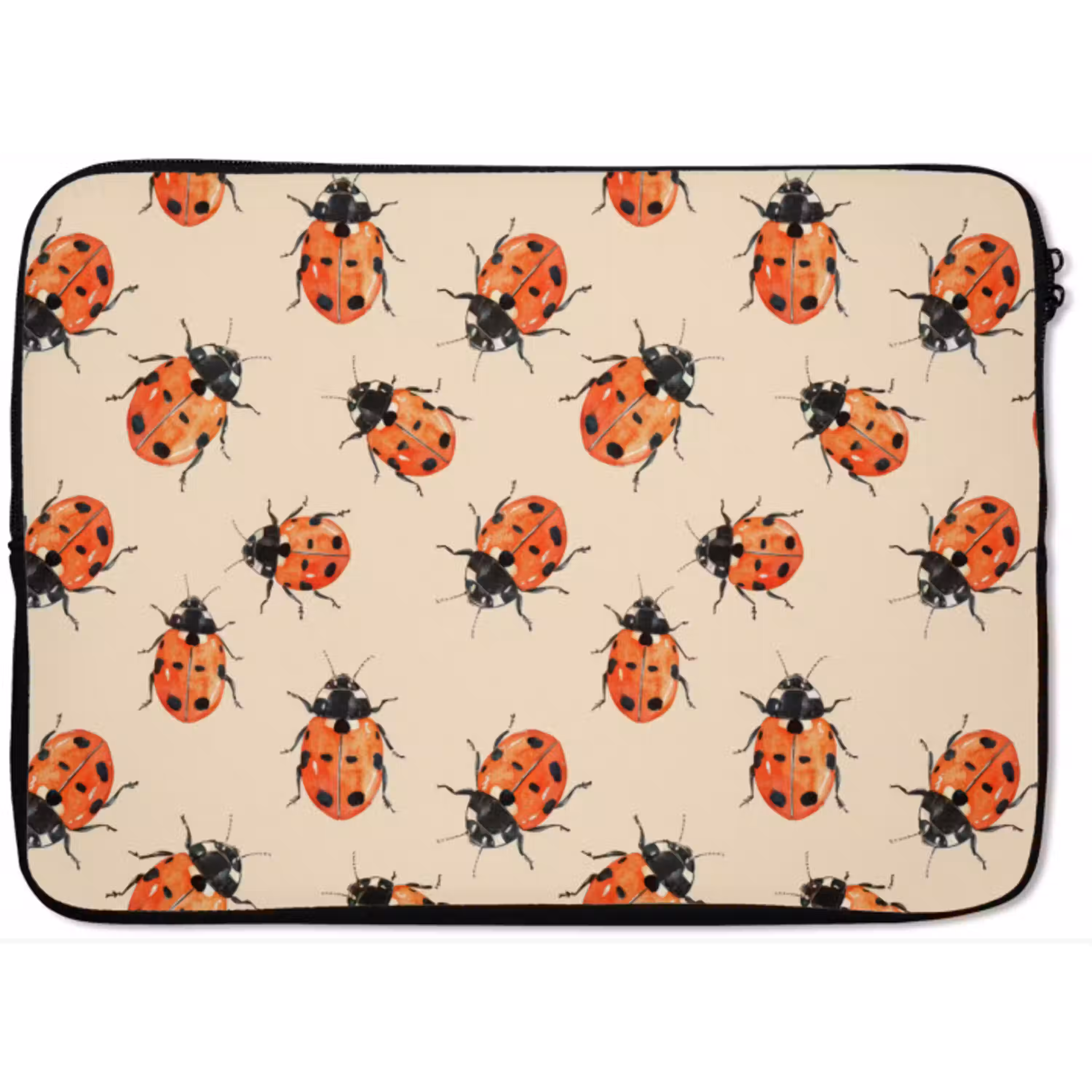 Lieveheersbeestjes - Patroon - Rood laptophoes neopreen klein 279 -zkaufland3dotto