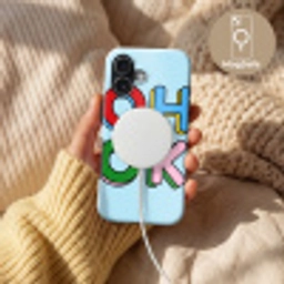 Oh ok - Blauw - Kleurrijk Toughcase MagSafe Apple iPhone 17 klein -USP_MagsafeV