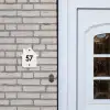 Lichte mozaïek - Traditioneel Naambord Huisje klein -sfeer1