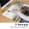 Vaas - Eieren - Bloemen Muismat XXL klein -sfeer3