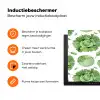 Kool - Bladgroen - Wit - Patroon Inductie beschermer vinyl 3mm klein 276 -zzzzzzz-td-ups