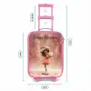Fee met madeliefjes Kinderkoffer - Roze klein -productfoto_formaten
