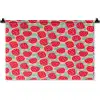 Appels - Rood - Stippen Wandkleed katoen klein 269 -zz3d