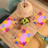 Tas - Roze - Bloemen Placemat vinyl groot -zzsfeer5_Kitchenyeah-website