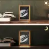 Trommel - Close-up - Drumstokken - Zwart Light Box met kabel (Tafellamp) klein -sfeer3